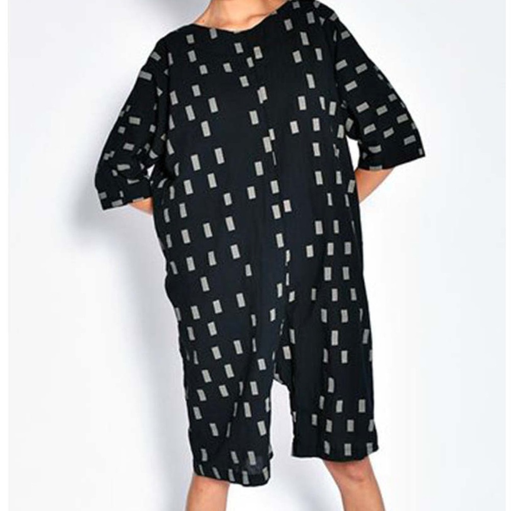 Uzi NYC Disko Playsuit Small Black - SOLD OUT!